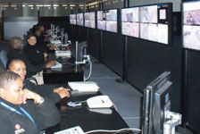 City CCTV operators monitor city-wide feeds on behalf of various internal and external clients